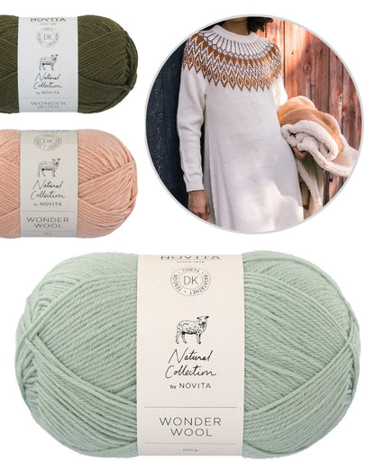 Muuttolintu Kleid von Ronja Hakalehto mit Wonder Wool von Novita aus dem Heft 4/2024 - 5