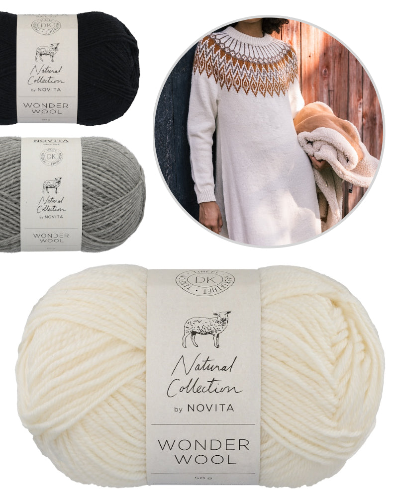 Muuttolintu Kleid von Ronja Hakalehto mit Wonder Wool von Novita aus dem Heft 4/2024 - 4