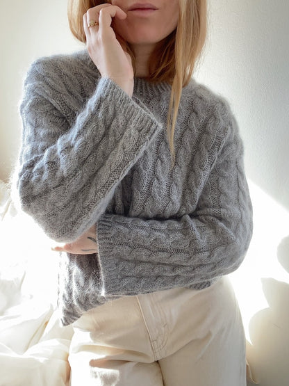 My Favourite Things Knitwear Sweater No. 15 mit Merino und Soft Silk Mohair von Knitting for Olive 2