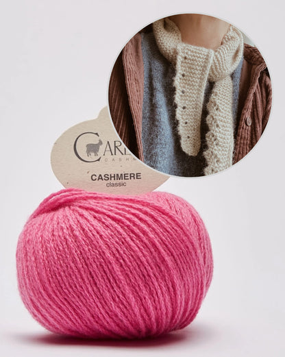 Nova Scarf von Rikke Ørum mit Classic Cashmere von Cardiff 12