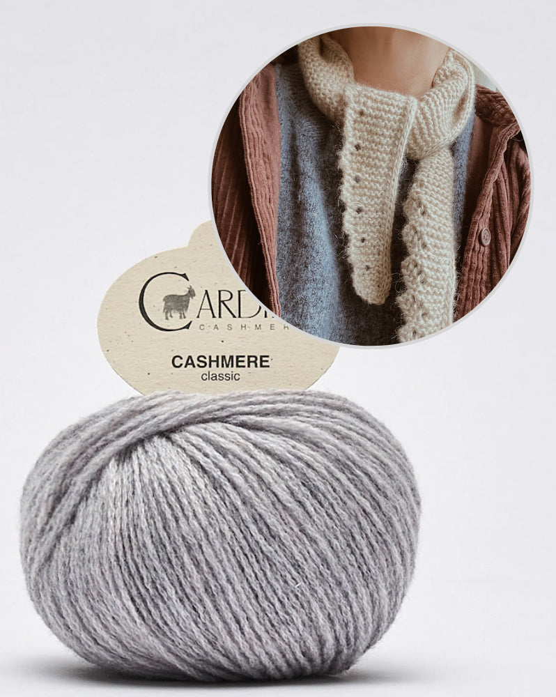 Nova Scarf von Rikke Ørum mit Classic Cashmere von Cardiff 15