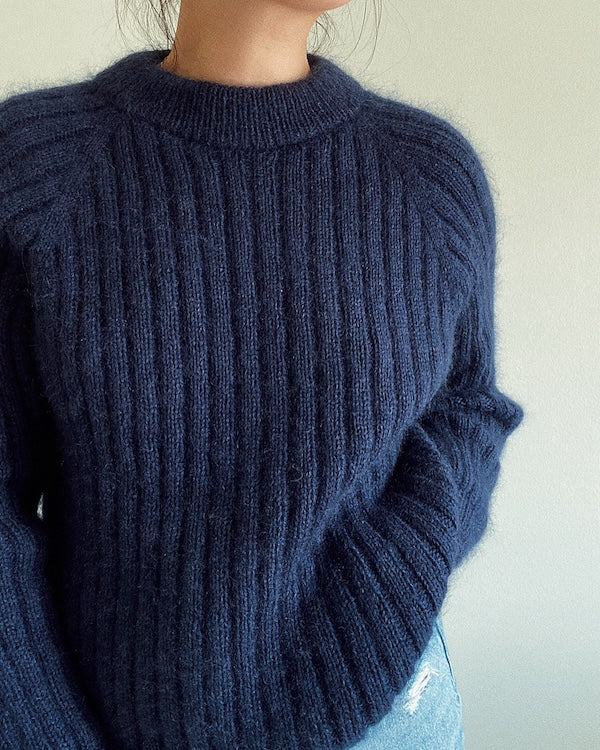 Novemberknits Eira Sweater mit Sunday und Tynn Silk Mohair von Sandnes Garn 1