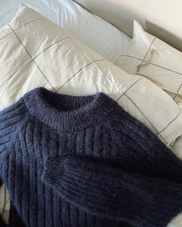 Novemberknits Eira Sweater mit Sunday und Tynn Silk Mohair von Sandnes Garn 5