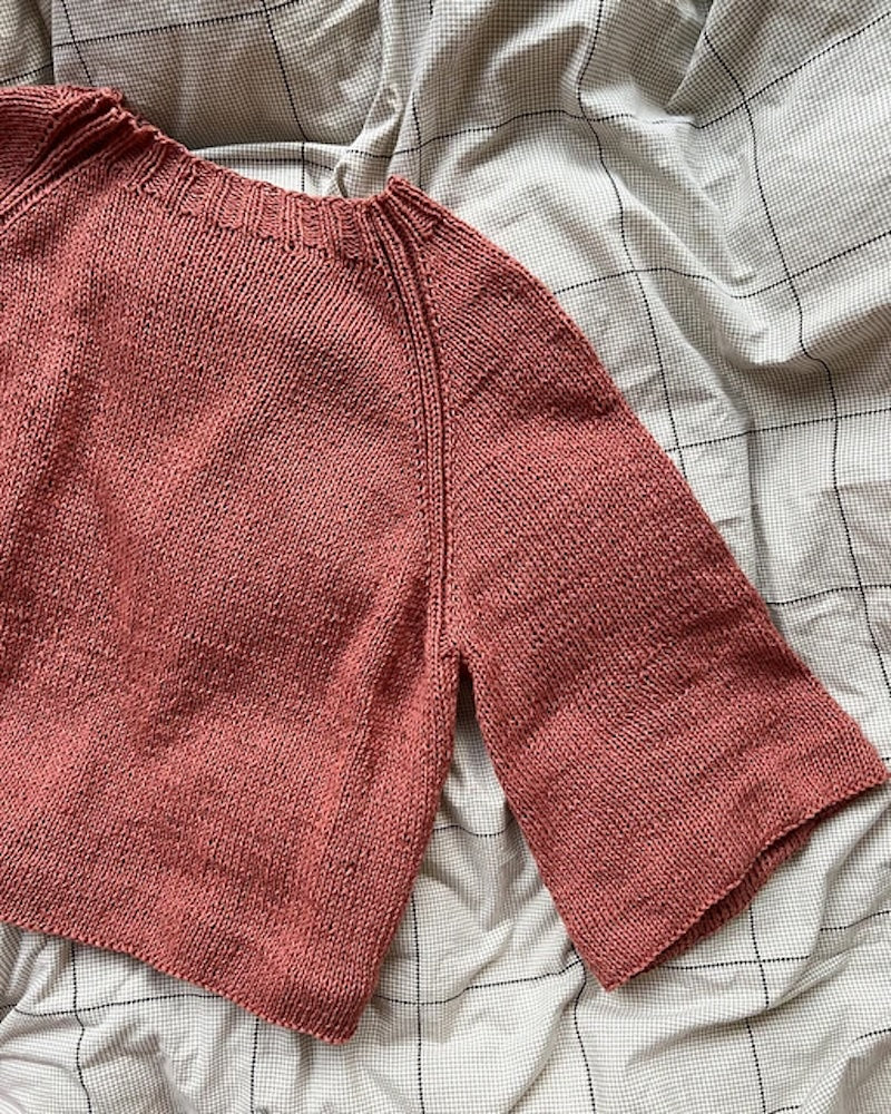 Joo Summer Sweater von Novemberknits mit Line von Sandnes Garn 2