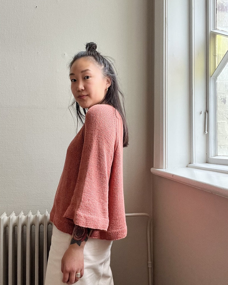 Joo Summer Sweater von Novemberknits mit Line von Sandnes Garn 5