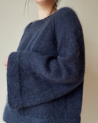 Joo Sweater von Novemberknits mit Sunday und Tynn Silk Mohair von Sandnes Garn 2