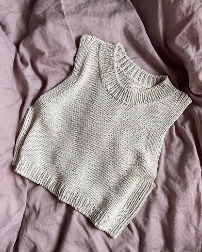 Novemberknits Montpellier Top mit Tykk Line von Sandnes Garn 5