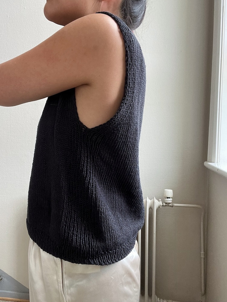 Montpellier Top light von Novemberknits mit Line von Sandnes Garn 5