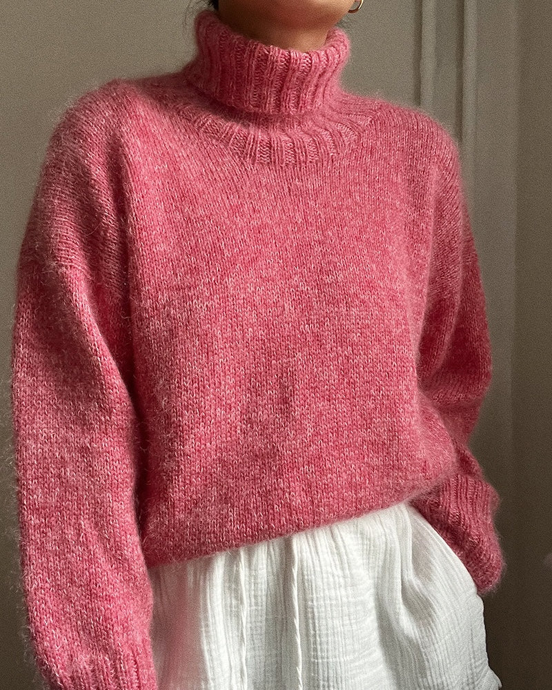 Noma Sweater von Novemberknits mit Sunday und Tynn Silk Mohair von Sandnes Garn 1