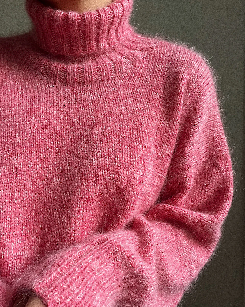 Noma Sweater von Novemberknits mit Sunday und Tynn Silk Mohair von Sandnes Garn 4