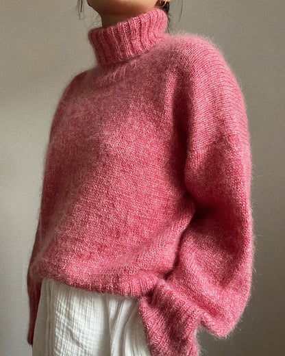 Noma Sweater von Novemberknits mit Sunday und Tynn Silk Mohair von Sandnes Garn 5