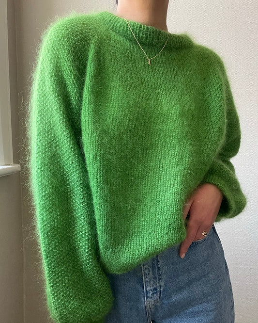 Shine Sweater von novemberknits mit Tynn Silk Mohair von Sandnes Garn 1