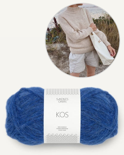 PetiteKnit Novice Sweater mit Kos von Sandnes Garn 13