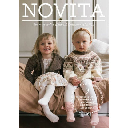 Novita Children Magazin mit Anleitungen für Kinderkleidung auf deutsch, Titel