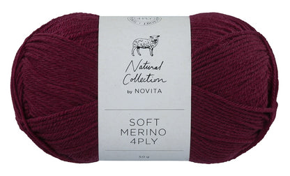 Soft Merino 4-ply vpn Novita Farbe 594