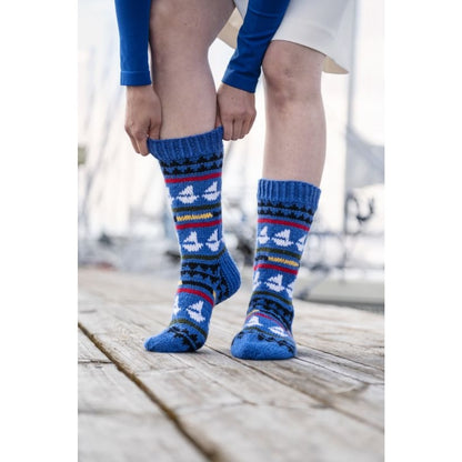 Bookazine Chaussettes en laine | 9 merveilleuses instructions avec des motifs sportifs 