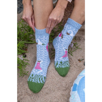 Bookazine Chaussettes en laine | 9 merveilleuses instructions avec des motifs sportifs 