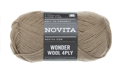 Novita Wonder Wool 4-ply Farbe sandbank 618