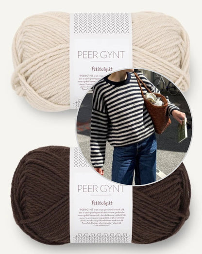 Petiteknit Olga Sweater mit Peer Gynt von Sandnes Garn 8