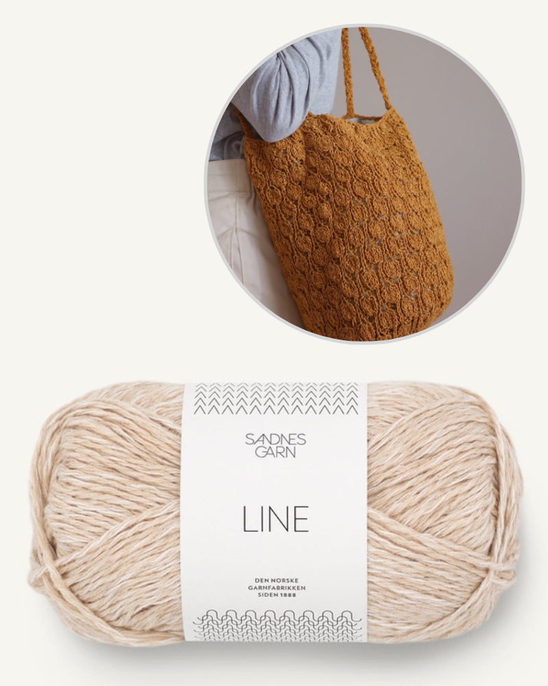 Gregoria Fibers Pamela Bag mit Line von Sandnes Garn 8