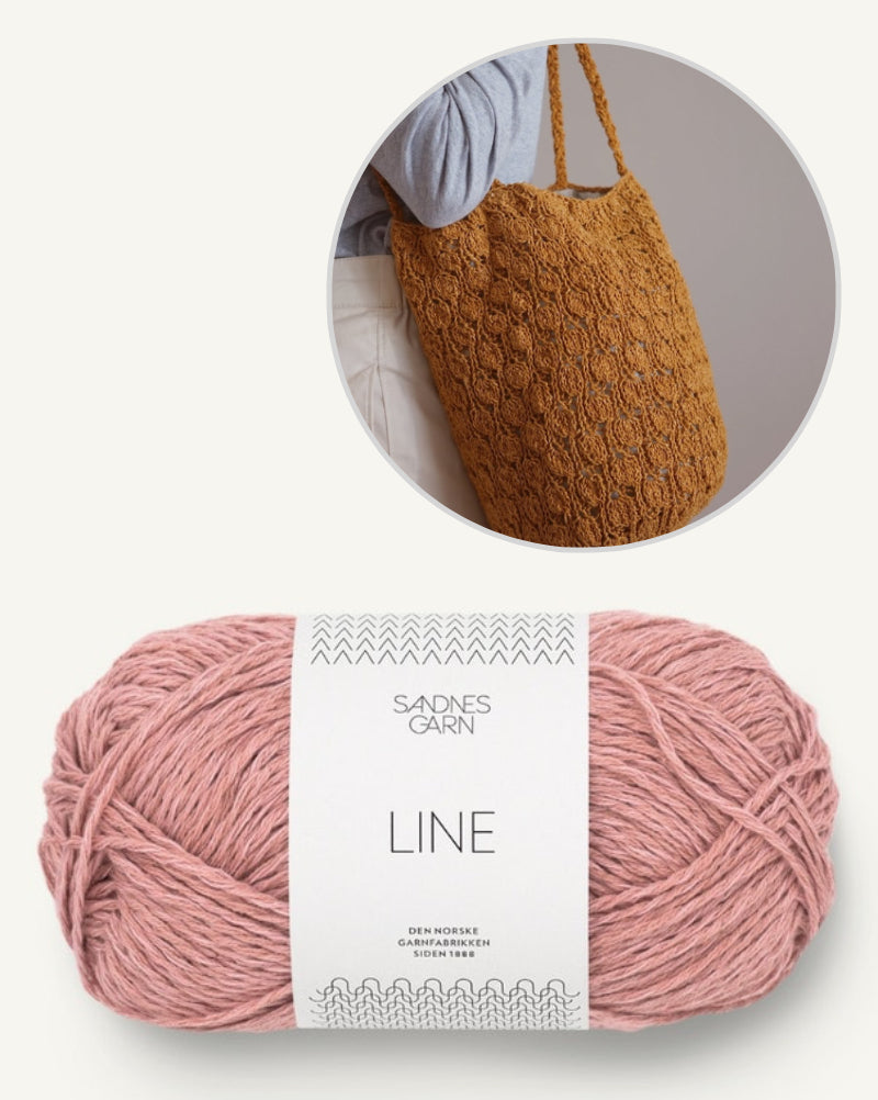 Gregoria Fibers Pamela Bag mit Line von Sandnes Garn 11