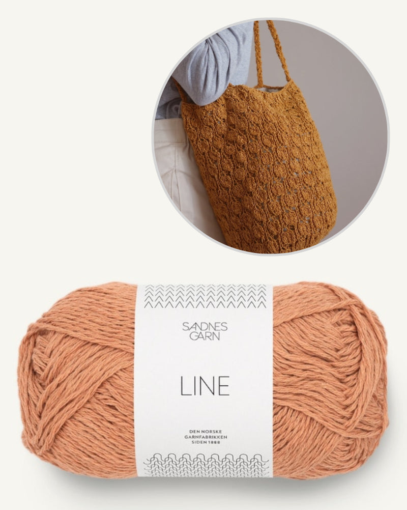 Gregoria Fibers Pamela Bag mit Line von Sandnes Garn 5