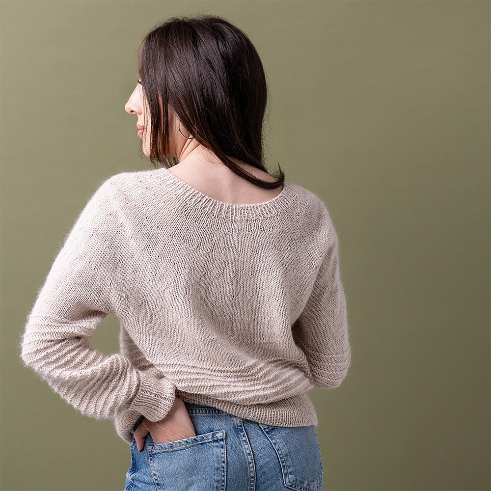 Delicate Stripes Sweater von Pascuali mit Puno / Puno Winikunka unbd Mohair Bliss von Pascuali 5