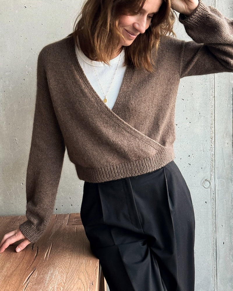 Paula-m Sofie Sweater mit Sunday und Tynn Silk von Sandnes Garn 10