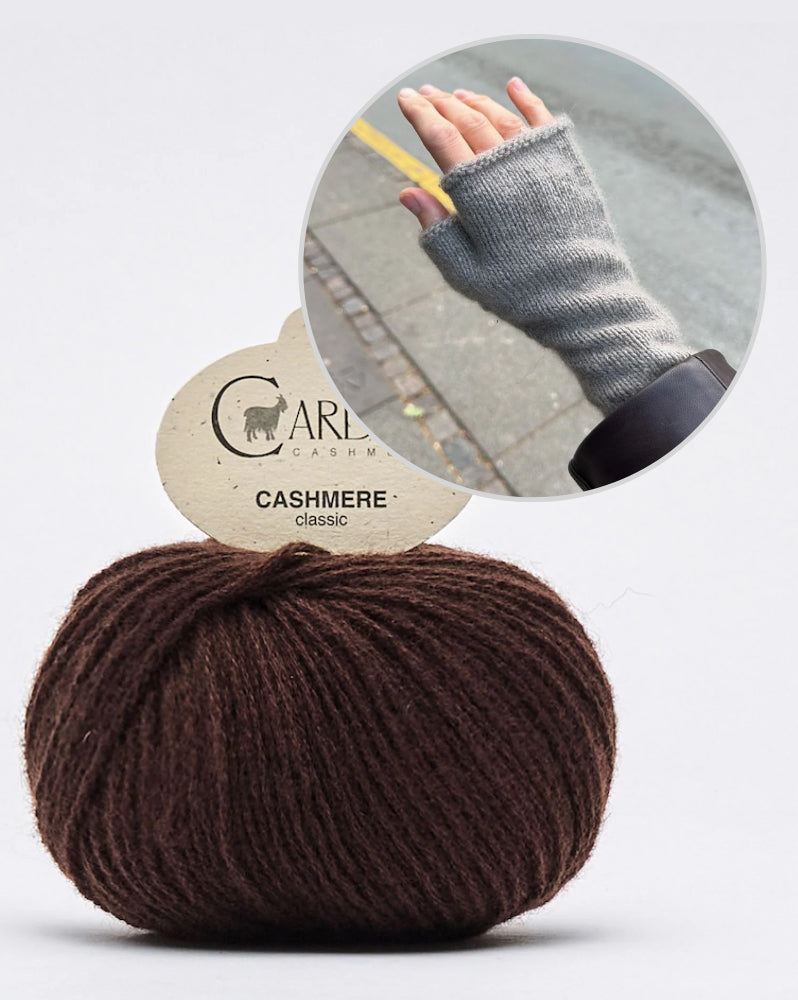 Penny Gloves von PetiteKnit mit Classic Cashmere von Cardiff 10