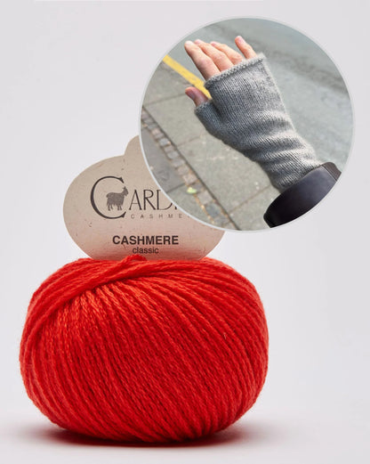 Penny Gloves von PetiteKnit mit Classic Cashmere von Cardiff 12