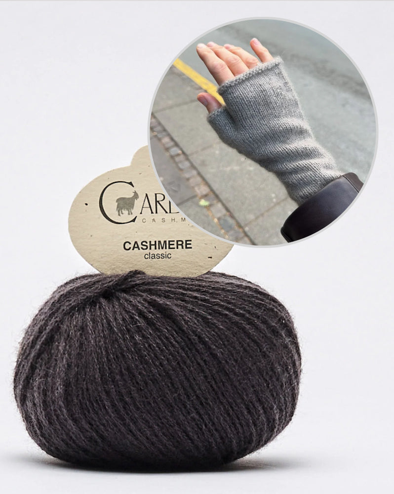 Penny Gloves von PetiteKnit mit Classic Cashmere von Cardiff 16