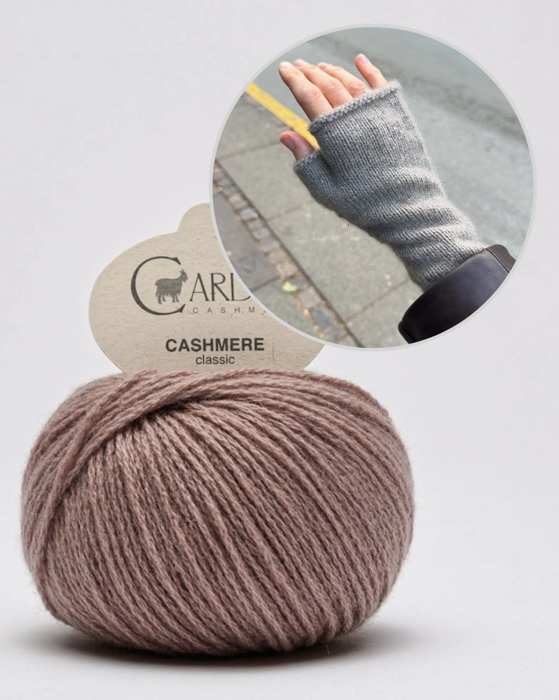 Penny Gloves von PetiteKnit mit Classic Cashmere von Cardiff 9