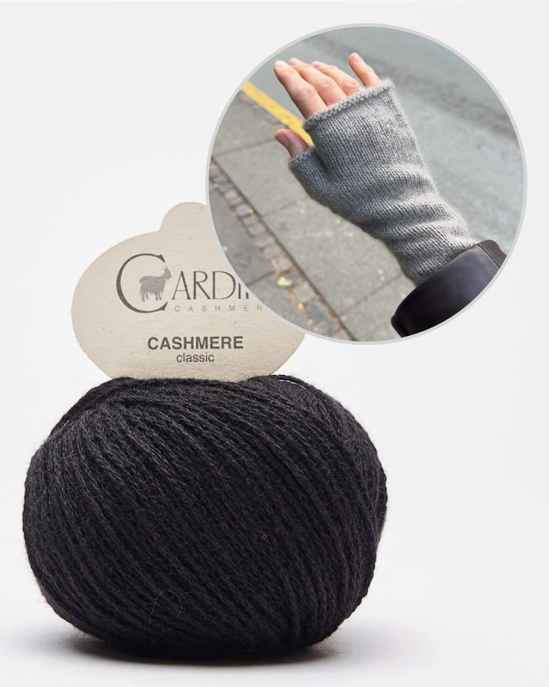 Penny Gloves von PetiteKnit mit Classic Cashmere von Cardiff 11