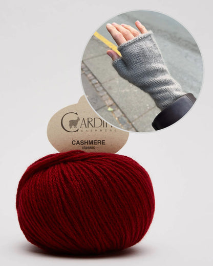 Penny Gloves von PetiteKnit mit Classic Cashmere von Cardiff 15