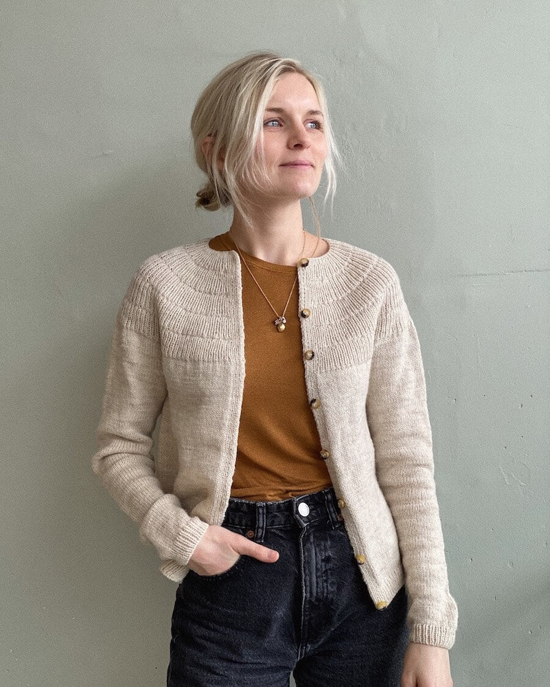 PetiteKnit Ankers Cardigan aus Alpakka von Sandnes Garn 4