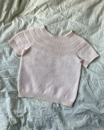 PetiteKnit Anker Tee Sommerbluse aus Line von Sandnes Garn 1.1