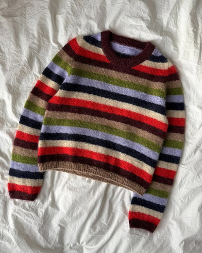 PetiteKnit Aros Sweater mit Sunday und Tynn Silk Mohair von Sandnes Garn 3