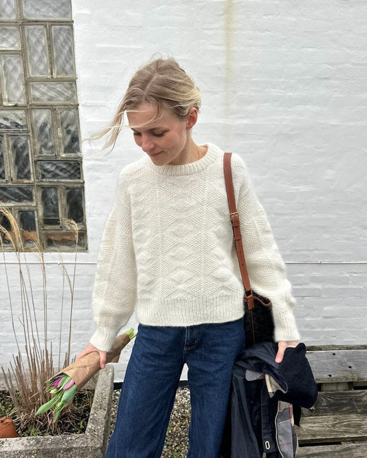 PetiteKnit Esther Sweater mit So Kosho und Sensai von ITO Yarn 1