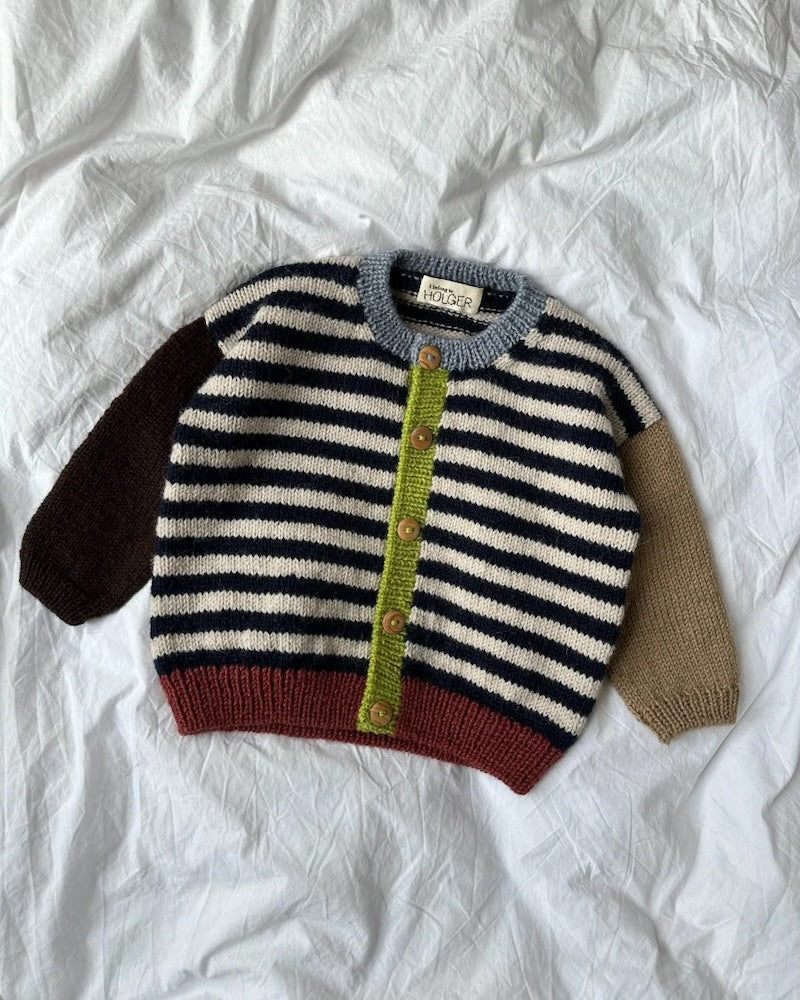 Holger Cardigan Kids mit Double Sunday von Sandnes Garn 2