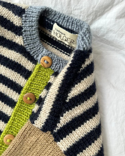 Holger Cardigan Kids mit Double Sunday von Sandnes Garn 3