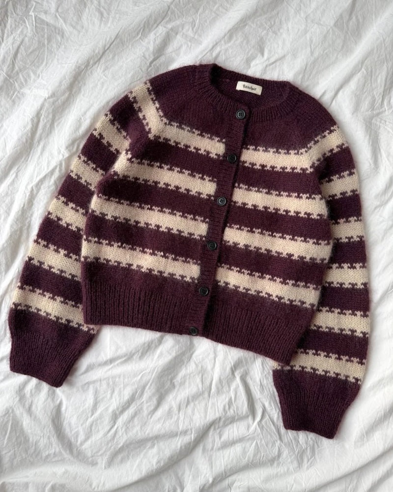 PetiteKnit Key Cardigan mit Peer Gynt und Alpakka Folgetrad von Sandnes Garn 2