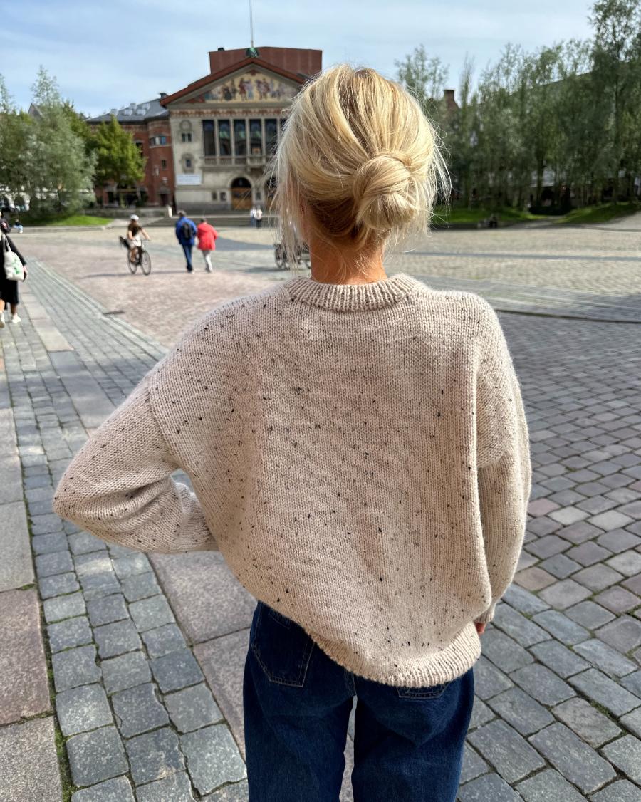 PetiteKnit Sonja Sweater mit Peer Gynt und Alpakka Folgetrad von Sandnes Garn, 2