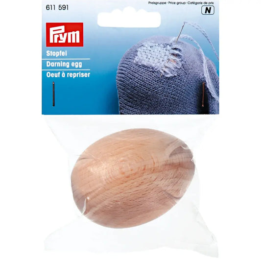 Prym Stopfei aus Holz natur mit Verpackung