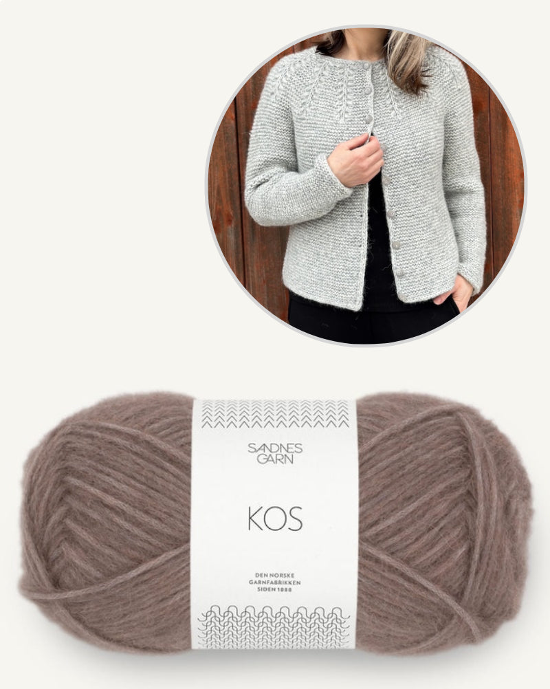 Raunioiset Cardigan von SuvisKnits mit Kos von Sandnes Garn 12