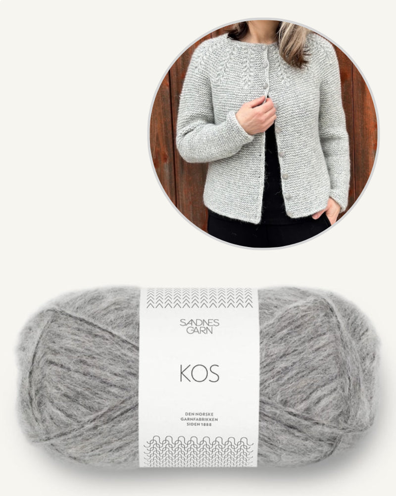 Raunioiset Cardigan von SuvisKnits mit Kos von Sandnes Garn 9