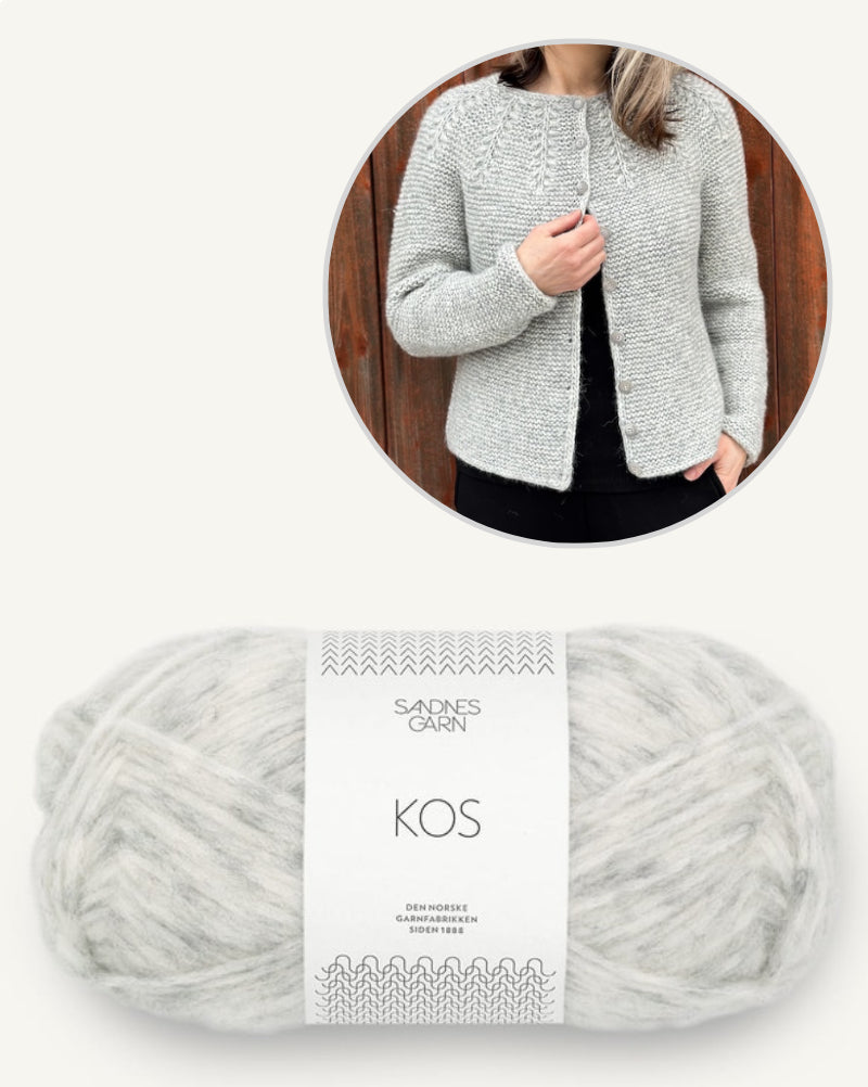 Raunioiset Cardigan von SuvisKnits mit Kos von Sandnes Garn 8