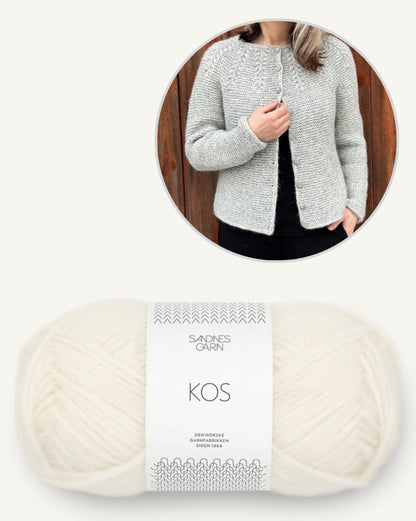 Raunioiset Cardigan von SuvisKnits mit Kos von Sandnes Garn 10