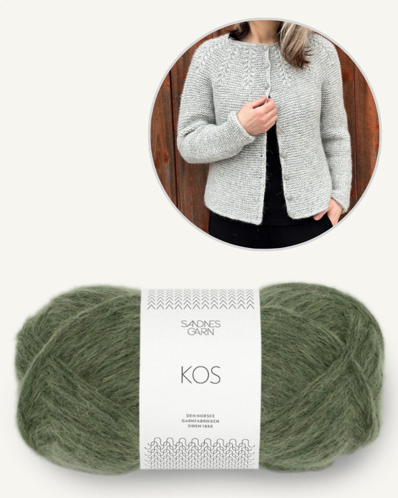 Raunioiset Cardigan von SuvisKnits mit Kos von Sandnes Garn 14