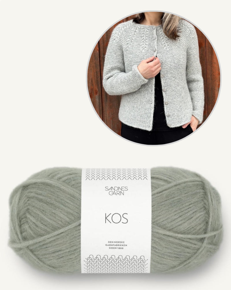 Raunioiset Cardigan von SuvisKnits mit Kos von Sandnes Garn 13