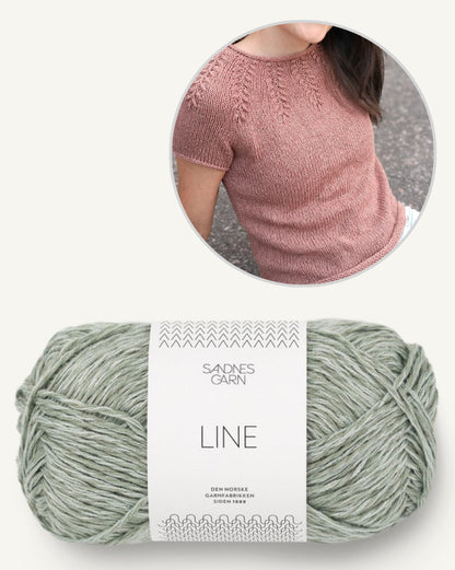 Raunioiset Shirt von SuvisKnits mit Line von Sandnes Garn 17